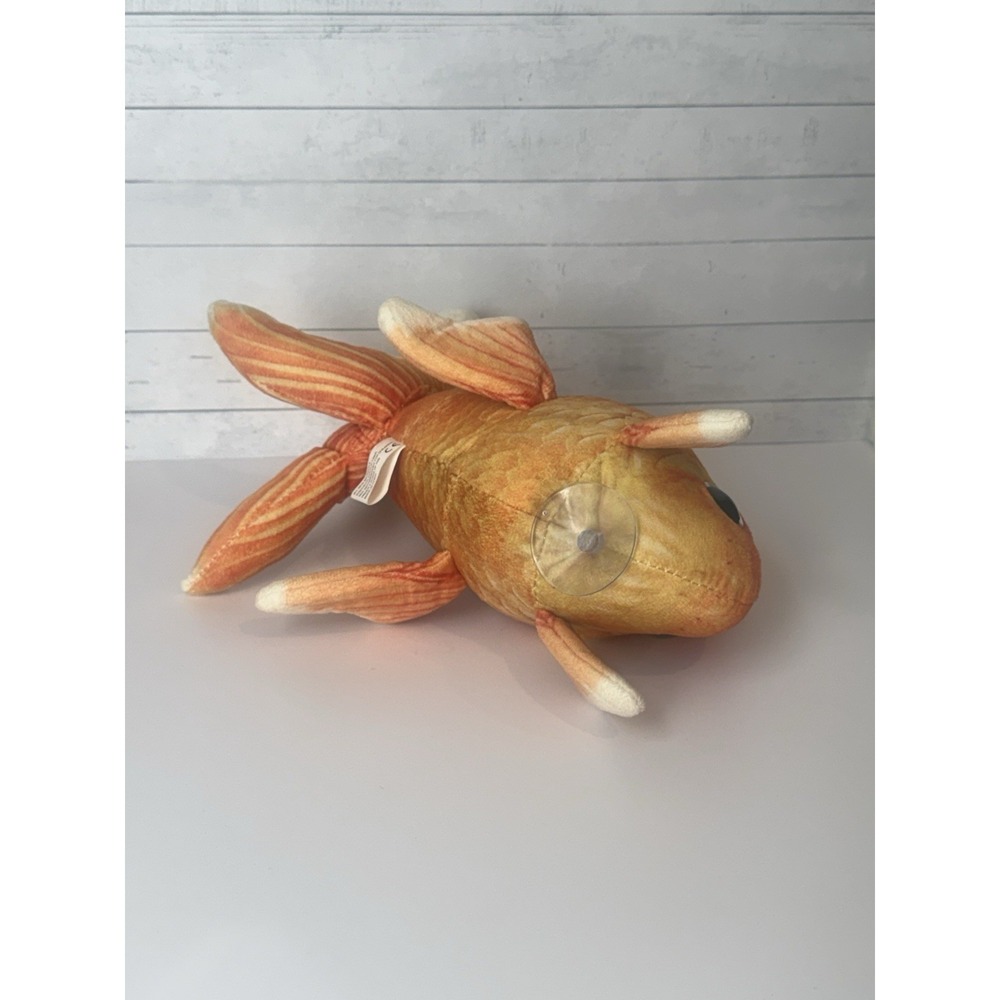 GreenPleco Goldfish Plush Stuffed Animal 12" Orange Aquarium - Picture 3 of 5
